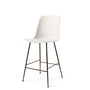 & Tradition - Rely HW91 Bar stool, white / bronze