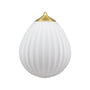 Umage - Around The World Lampshade for pendant lamp, brass / white