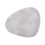 LindDNA - Placemat Curve M, 31 x 35 cm, Hippo white-grey