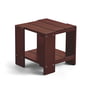 Hay - Crate Side table, L 49.5 cm, iron red