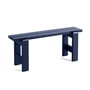 Hay - Weekday Bench, L 111 cm, steel blue