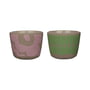 Marimekko - Alku Egg cup (set of 2), terra / mint / pink