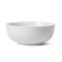 Lyngby Porcelæn - Rhombe Bowl, Ø 15.5 cm, white