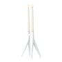 Kartell - Abbracciaio Candle holder, white