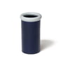 NINE - ROD Vase, Ø x H 12.3 x 21.5 cm, light blue / dark blue