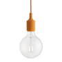 Muuto - Socket E27 LED pendant light, bright orange