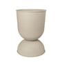 ferm Living - Hourglass Flowerpot large, Ø 50 x H 73 cm, cashmere