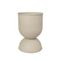 ferm Living - Hourglass Flowerpot medium, Ø 41 x H 59 cm, cashmere