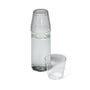 NINE - Milk Set carafe + drinking glass (set of 2), clear
