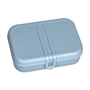 Koziol - Pascal L Lunchbox with divider, nature flower blue