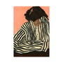 The Poster Club - Serene Stripes by Hanna Peterson, 70 x 100 cm