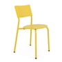TipToe - SSDr garden chair, recycled plastic / steel, sun yellow
