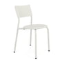 TipToe - SSDr garden chair, recycled plastic / steel, chalk gray