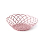 Pols Potten - Bakkie Basket, lace, pink