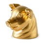 Pols Potten - Don't Eat Me, Save Me Pig money box, gold