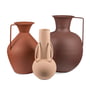 Pols Potten - Roman Vase, matte brown (set of 3)