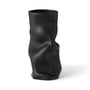 Audo - Collapse Vase, H 30 cm, black