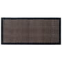 tica copenhagen - Dot Doormat 90 x 200 cm, sand / black