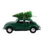 House Doctor - Xmas Cars Decorative cars, 12.5 cm / green