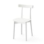 NINE - Skinny Wooden Chair, white (RAL 9003)
