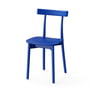 NINE - Skinny Wooden Chair, blue (RAL 5002)