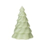 Broste Copenhagen - Pinus Christmas tree candle, Ø 13 cm, light dusty green
