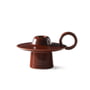 & Tradition - Momento JH39 Candlestick, red brown