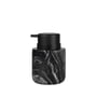 Mette Ditmer - Marble Soap dispenser, low, black / gray