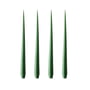 ester & erik - Pointed candle, 24 cm, No. 62, cut grass / matt (set of 4)