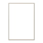The Poster Club - Picture frame oak beige, real glass, 70 x 100 cm