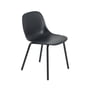 Muuto - Fiber Outdoor Chair, anthracite black