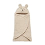 Jollein - Wrap-around blanket Bunny, 100 x 105 cm, nougat