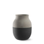 Kähler Design - Omaggio Circulare Vase, H 20 cm, anthracite gray