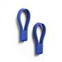 Zone Denmark - Loop Magnetic towel rail, indigo blue (set of 2)