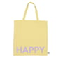 Design Letters - AJ Favourite Carrier bag, Happy / soft yellow