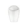 Koziol - DEL Swing lid bin XS, recycled white