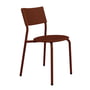 TipToe - SSDr garden chair, recycled plastic / steel, brick red