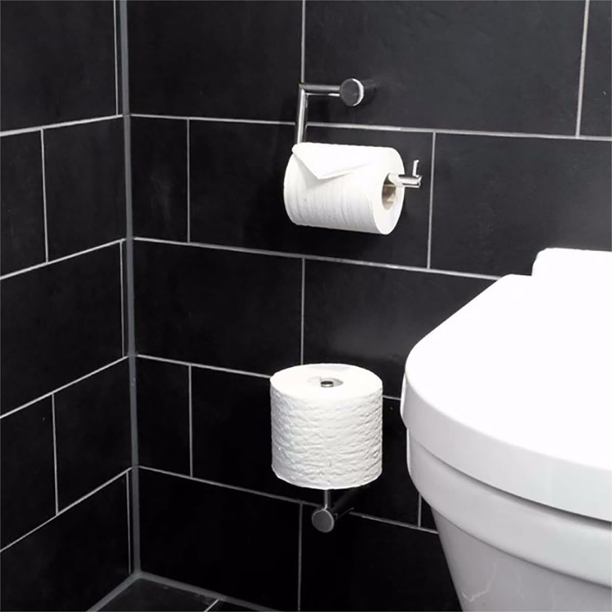 wall toilet roll holder