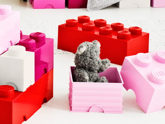 The Storage Bricks by Lego come along in well-known Lego Design. They have the same functionality as the small stones that we know from childhood days.