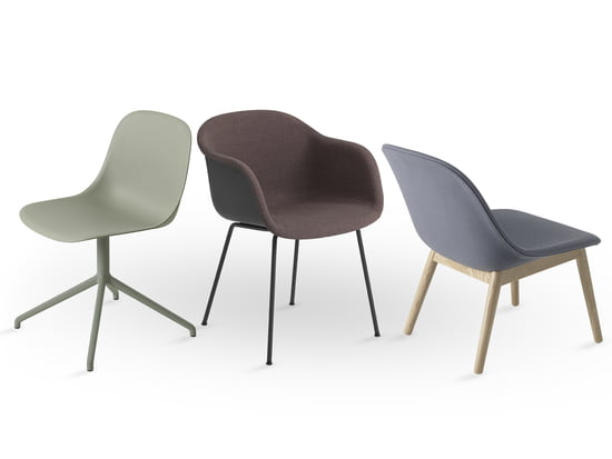 Muuto - Fiber Chairs in different variations