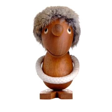 The Optimist wooden figure by ArchitectMade made of teak wood