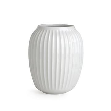 Hammershøi Vase H 20 cm from Kähler Design in white