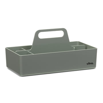 Storage Toolbox from Vitra in moss gray