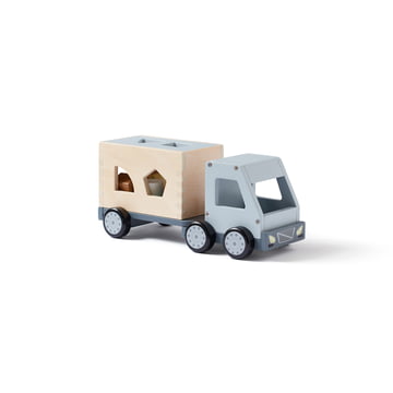 Kids Concept - Aiden Plug-in game truck, colorful (set of 7)