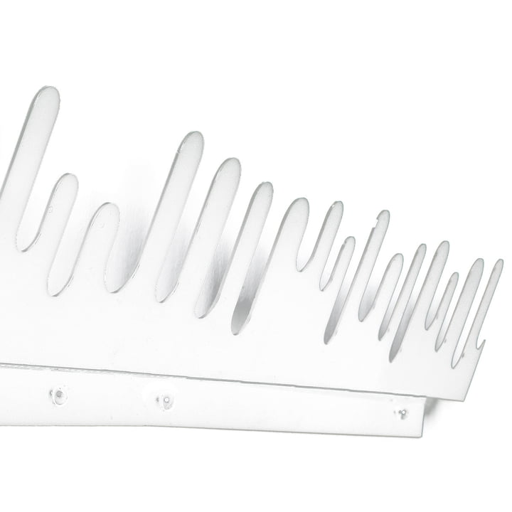 The Wave Hanger Coat rack from Design House Stockholm , white, set of 2