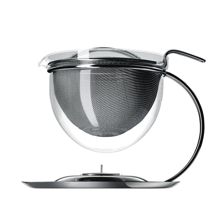 mono filio Teapot with integrated teapot warmer