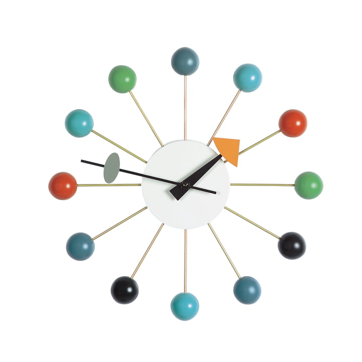 Ball Clock multicoloured