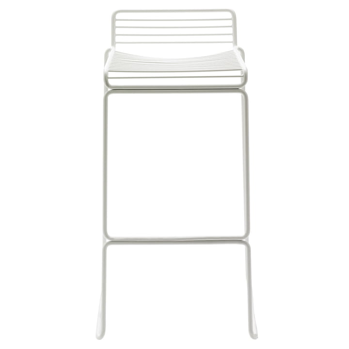 The Hay Hee bar stool in white