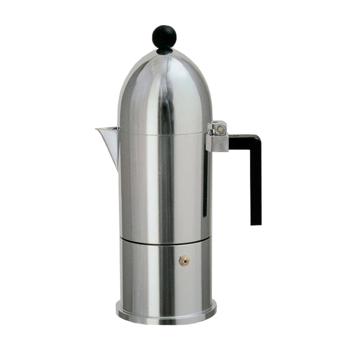 La Cupola espresso machine 9095, 15 cl, black by A di Alessi