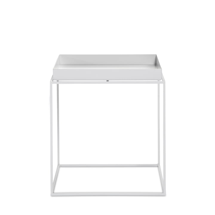 Tray Table 40 x 40 cm from Hay in white